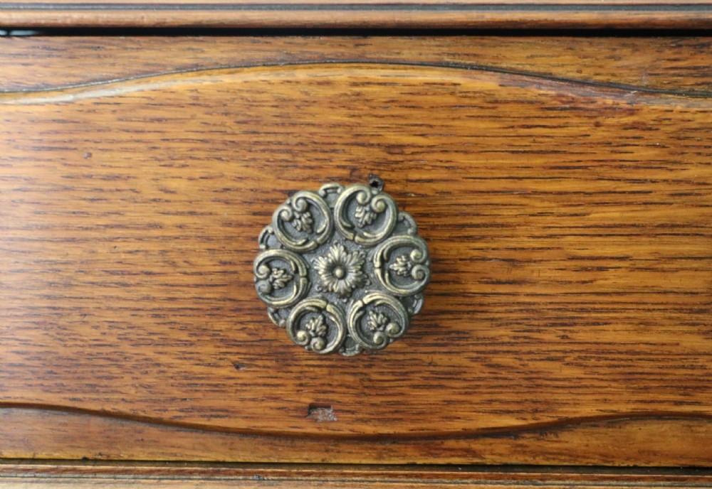 Oak side cabinet dates from the 1930s View IX