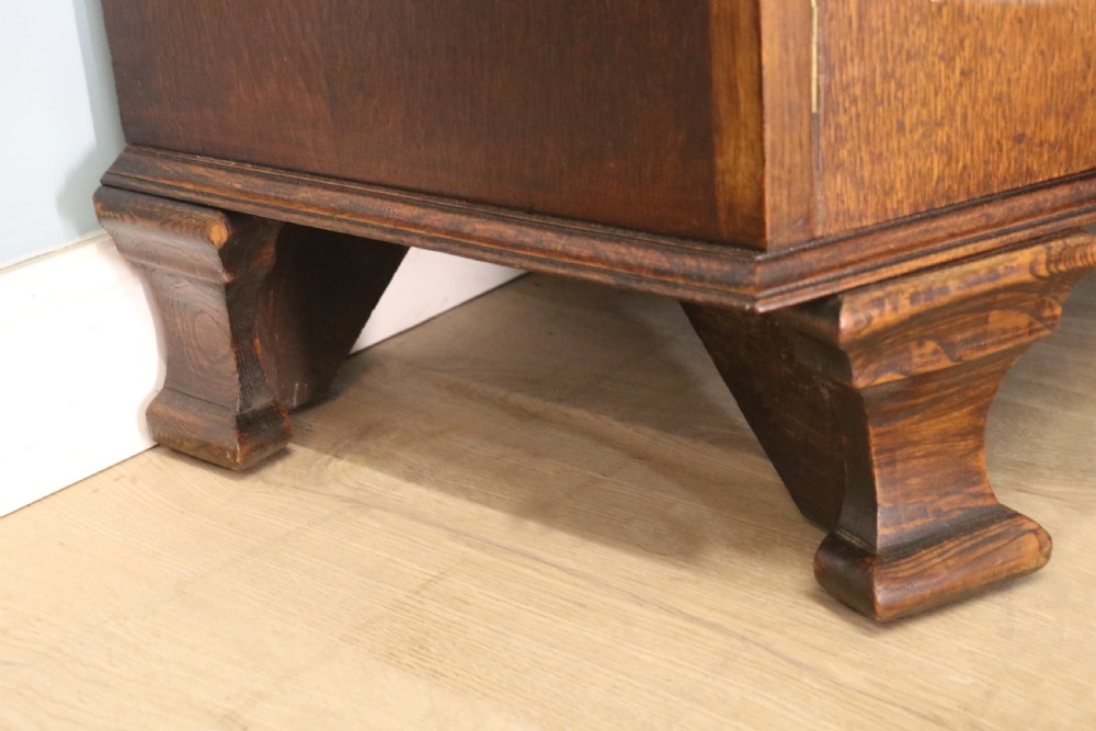 Oak side cabinet dates from the 1930s View XVII