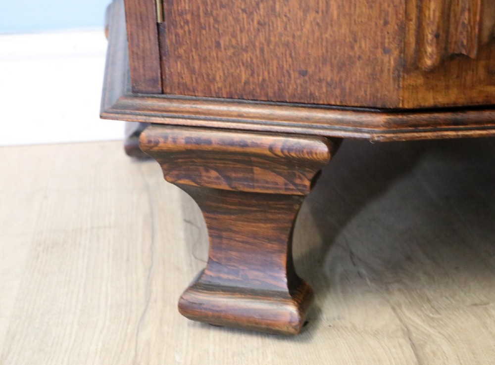 Oak side cabinet dates from the 1930s View XVIII