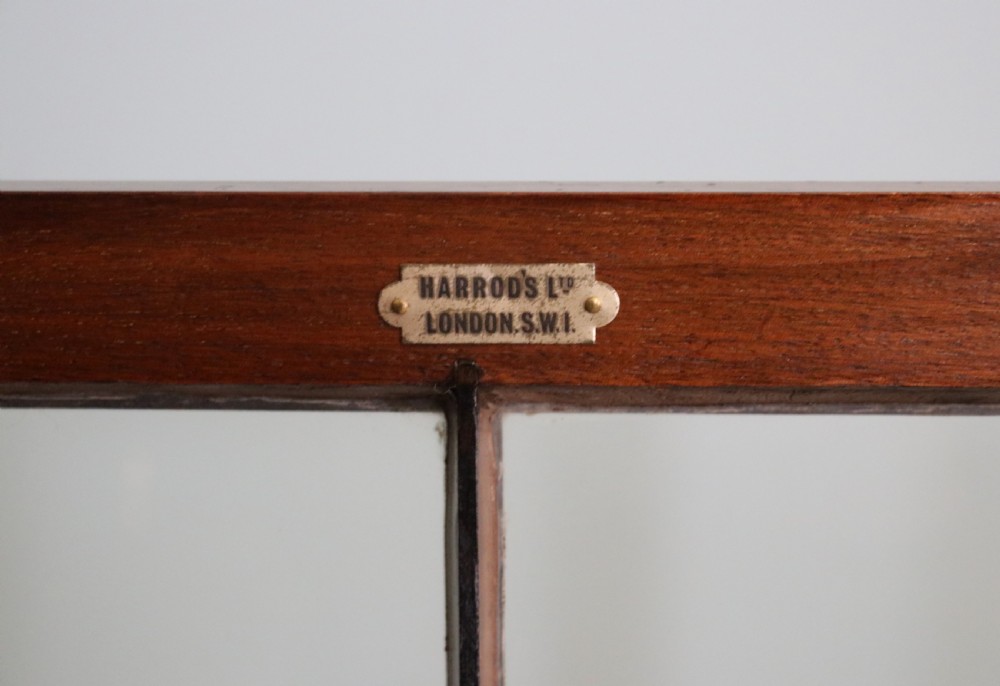 A ‘Harrods of London’ supplied, superb small display cabinet!  View VII