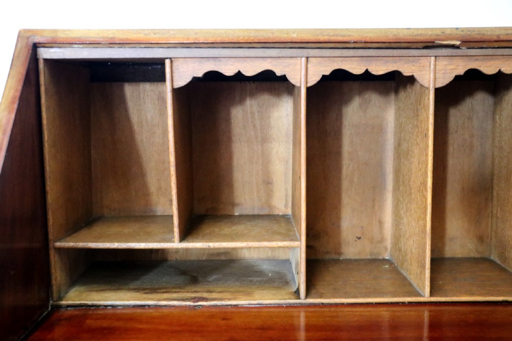Lovely small Edwardian bureau  View XIII