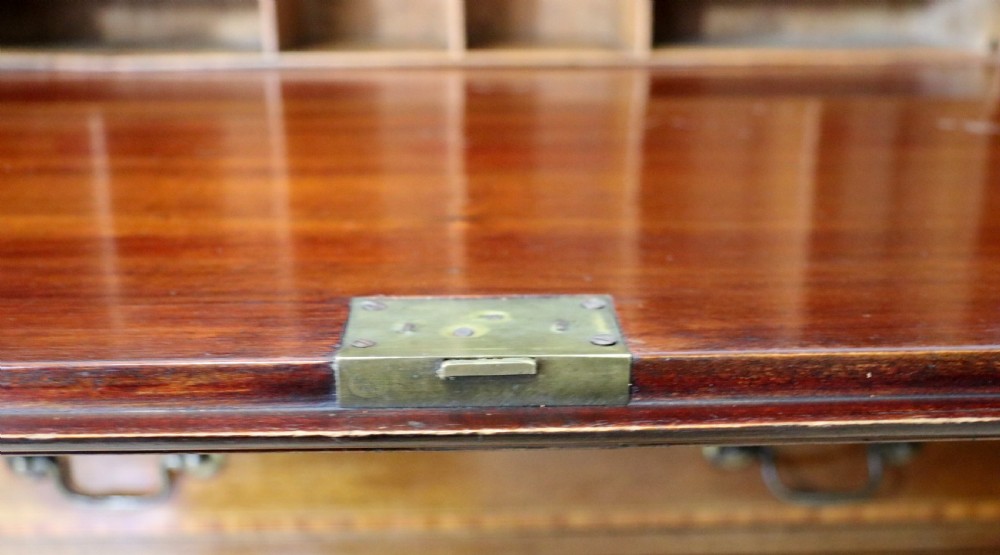 Lovely small Edwardian bureau  View XV