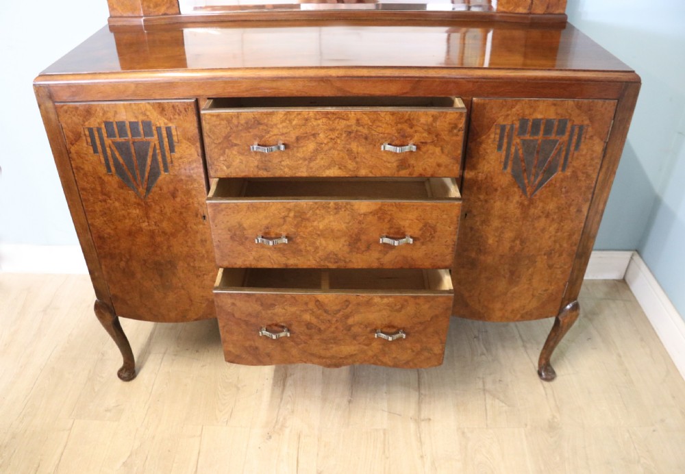 Art Deco style! A lovely sideboard of a very unusual design that would be a great usable asset to any home. View XII