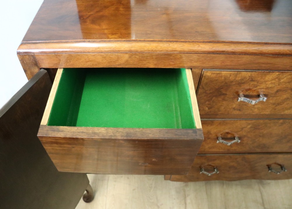 Art Deco style! A lovely sideboard of a very unusual design that would be a great usable asset to any home. View XIII
