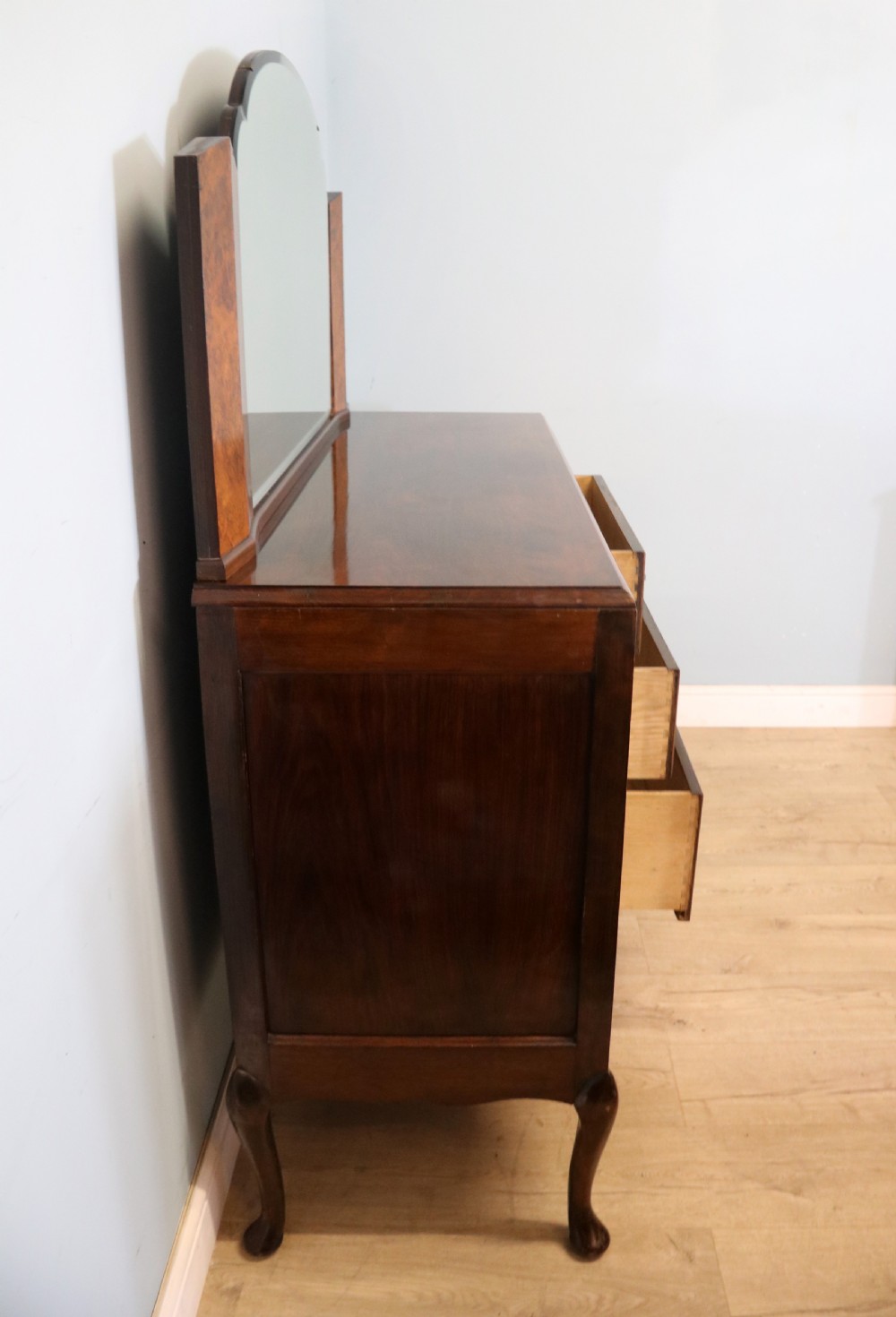 Art Deco style! A lovely sideboard of a very unusual design that would be a great usable asset to any home. View XV