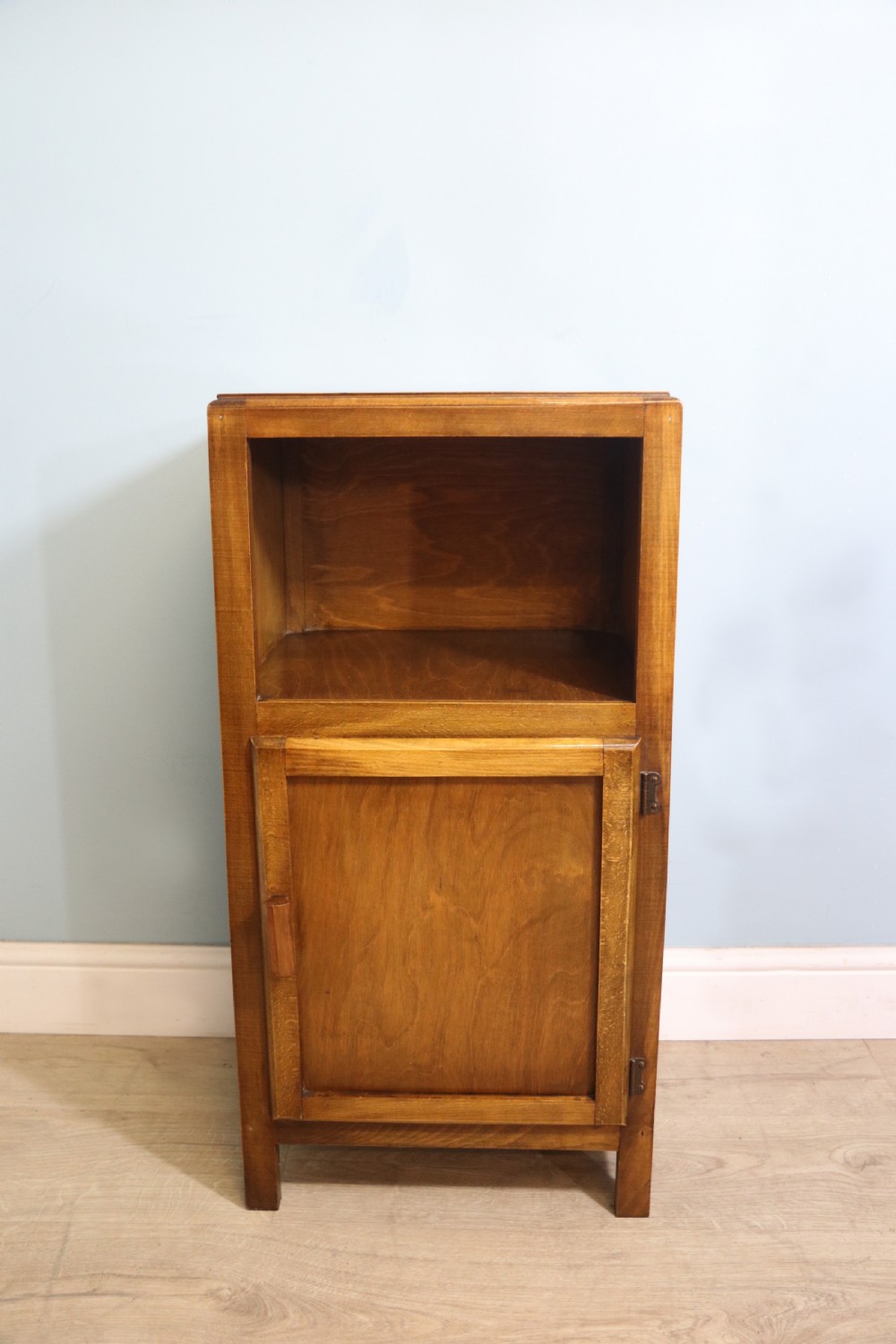 A lovely 1950’s bedside cabinet with single door View II