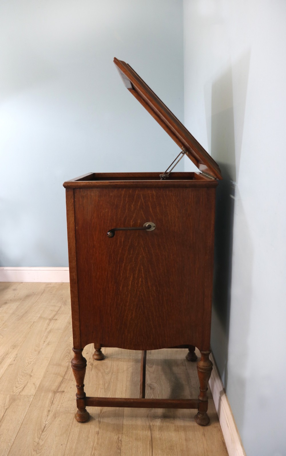 A truly wonderful, totally original, cabinet gramophone. View VIII