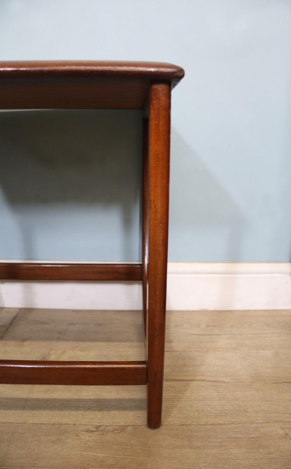 A lovely pair of G Plan solid teak coffee tables  View XIII