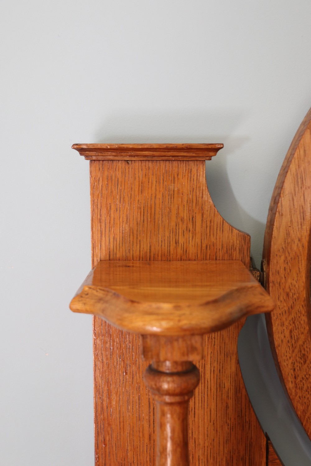 A super quality late Victorian oak dressing chest View XI