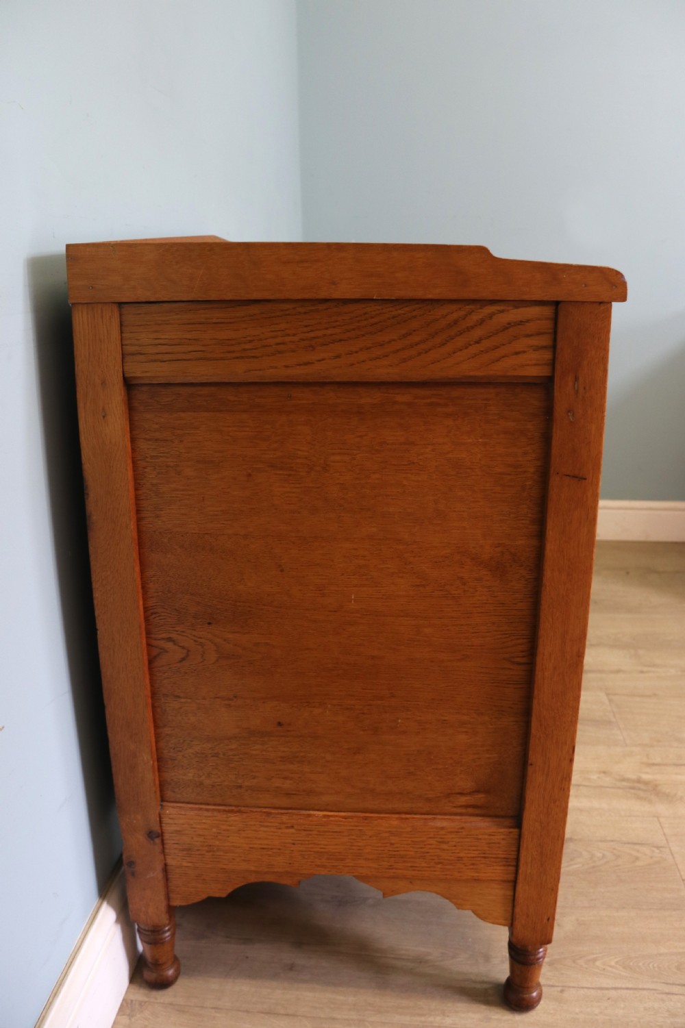 This lovely Arts and Crafts influenced side cabinet View VII