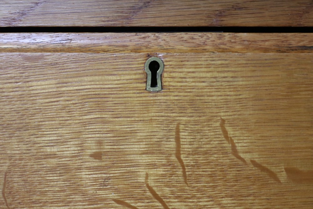 This lovely Arts and Crafts influenced side cabinet View XIV