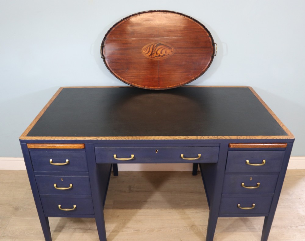 19th century mahogany galleried serving tray  View II