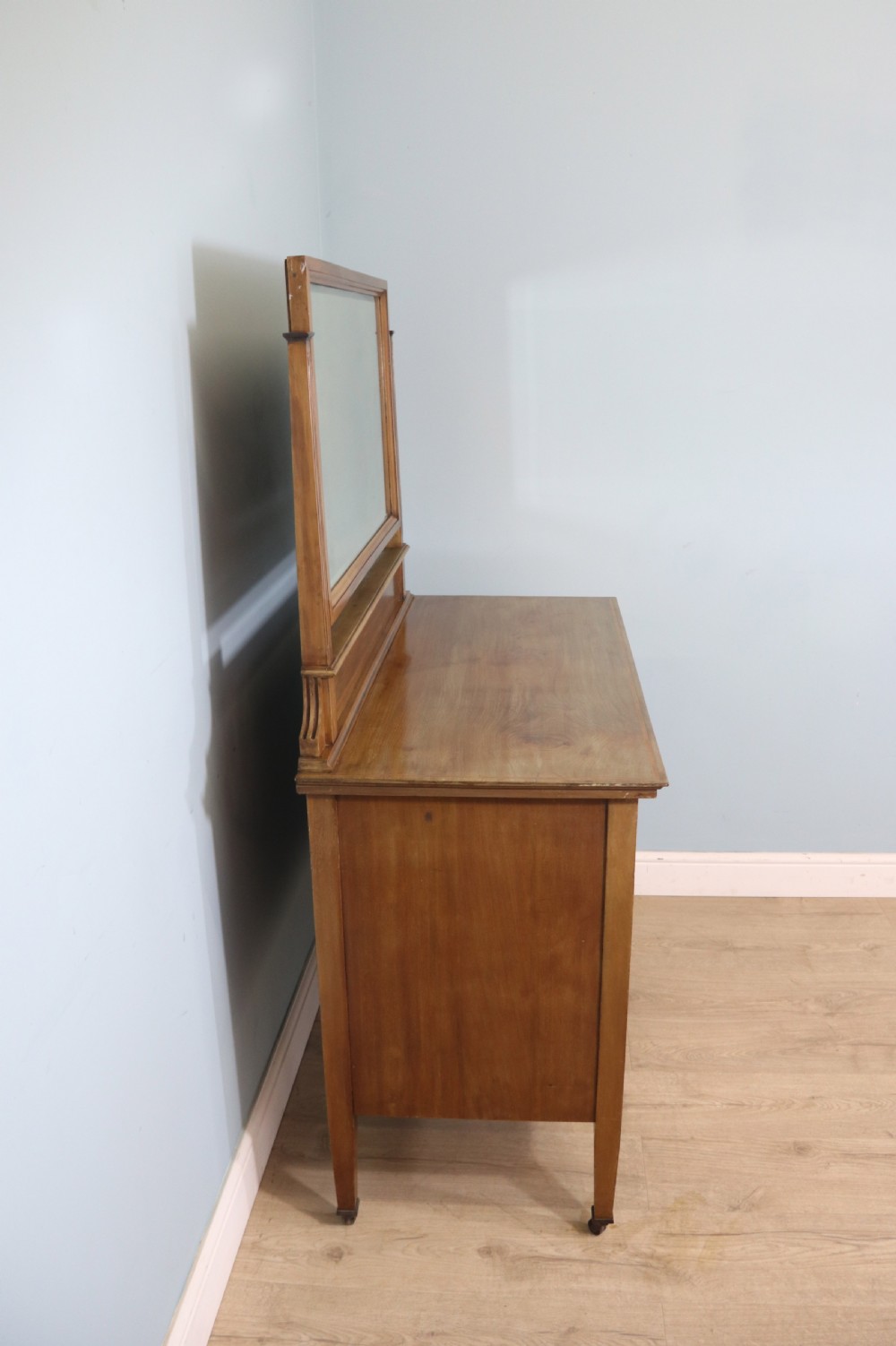 A lovely late 19th century American Walnut dressing chest.  View III