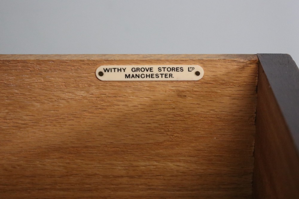 A lovely late 19th century American Walnut dressing chest.  View XIII