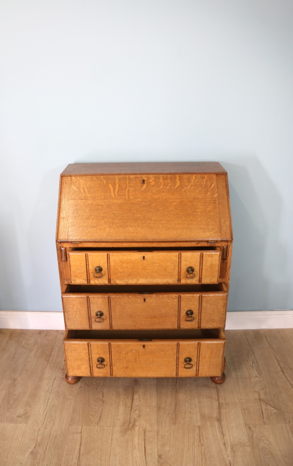 1930s oak bureau View V