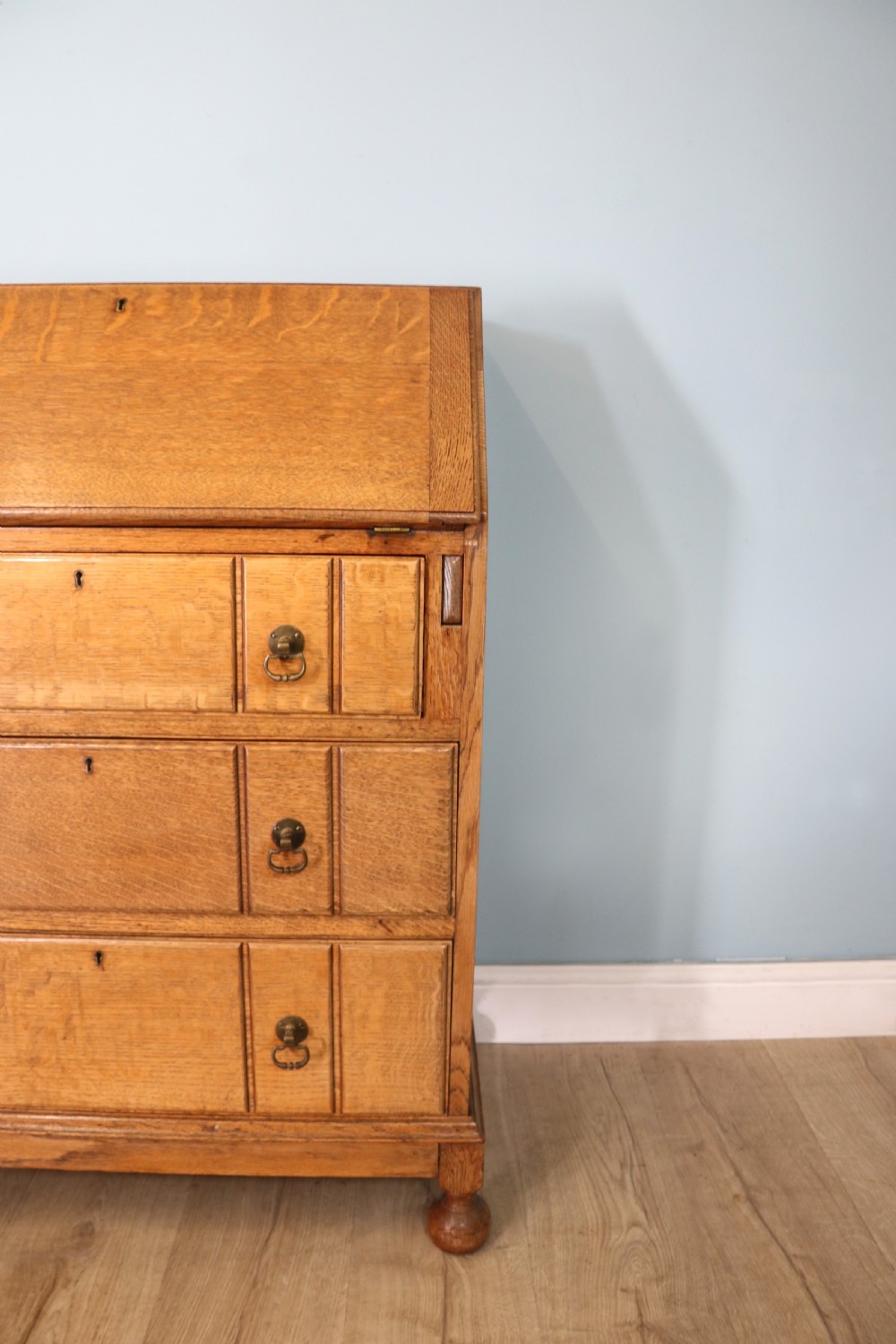 1930s oak bureau View VII