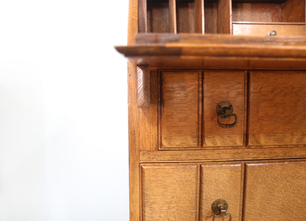 1930s oak bureau View XII