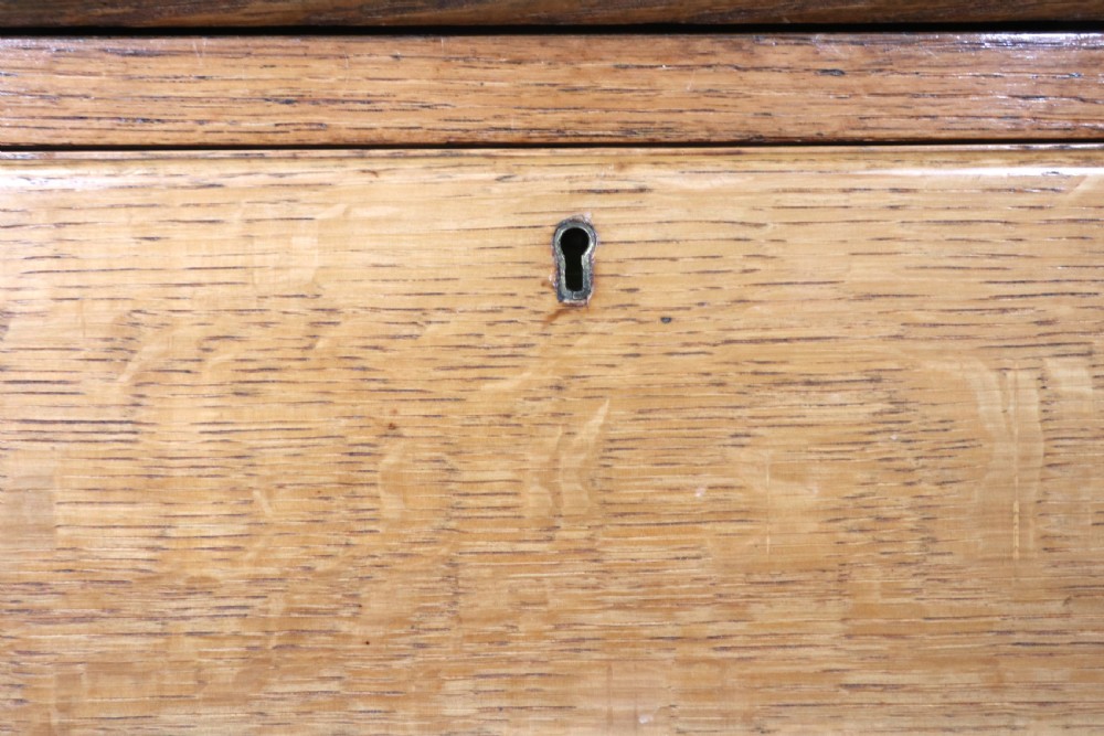 1930s oak bureau View XIII