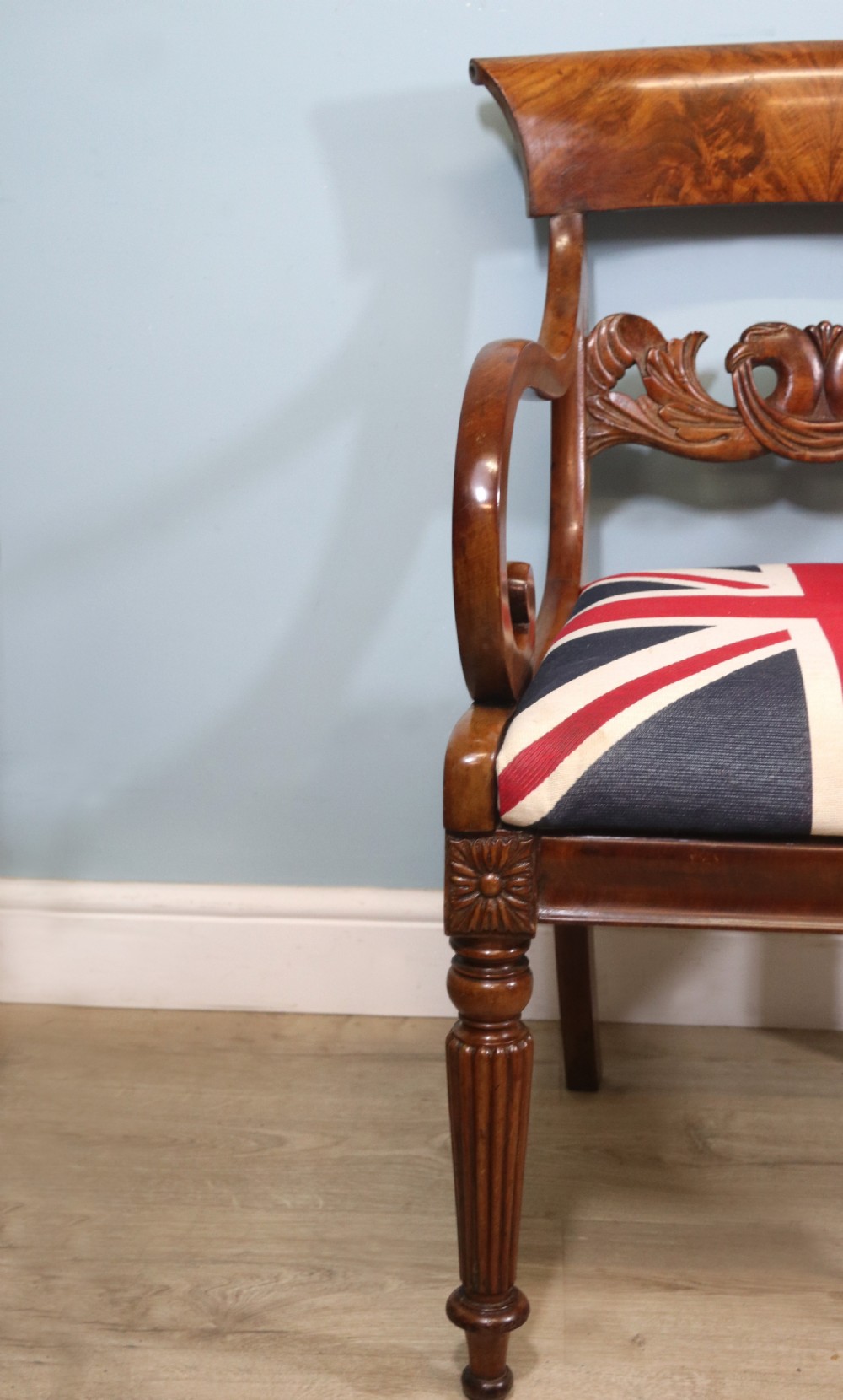 A throne for the Boss! An Victorian mahogany framed bar back carver chair View VIII