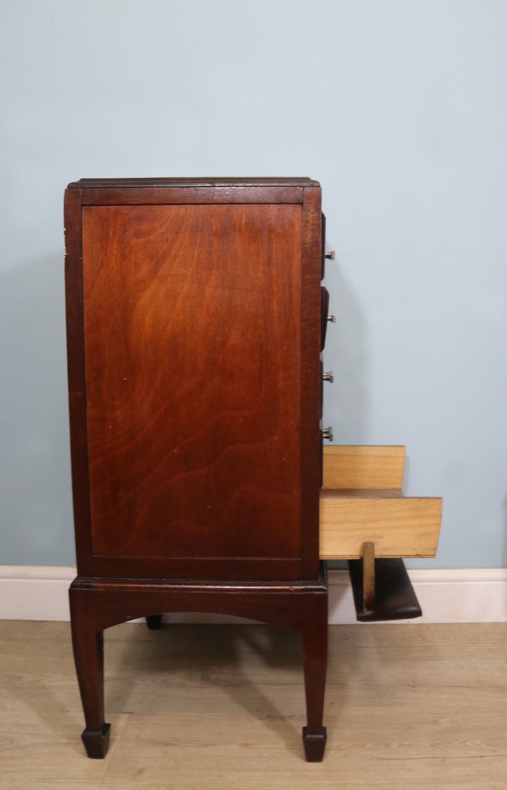 A lovely Art Deco period music cabinet with five drawers!  View IV
