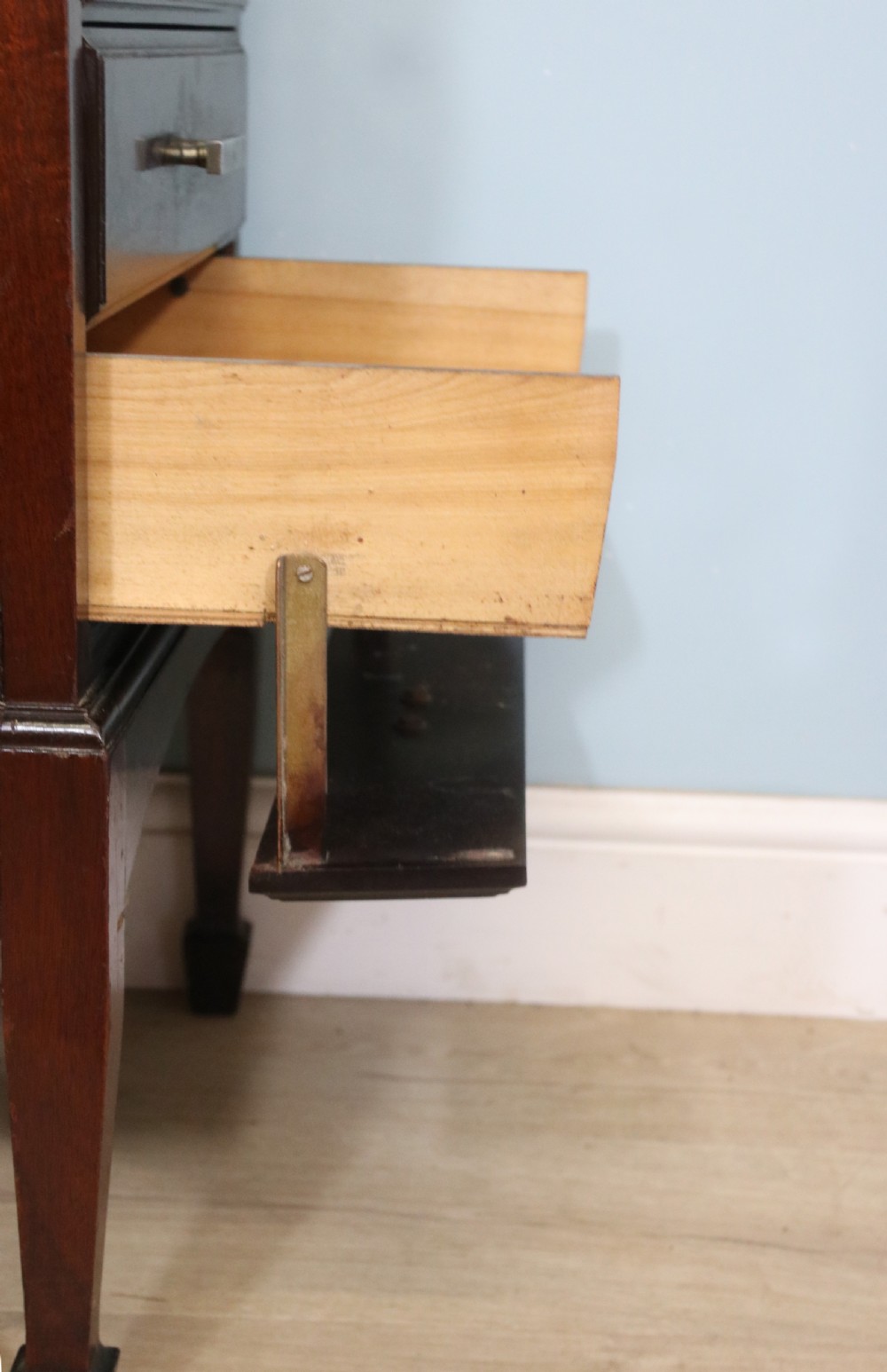 A lovely Art Deco period music cabinet with five drawers!  View XII