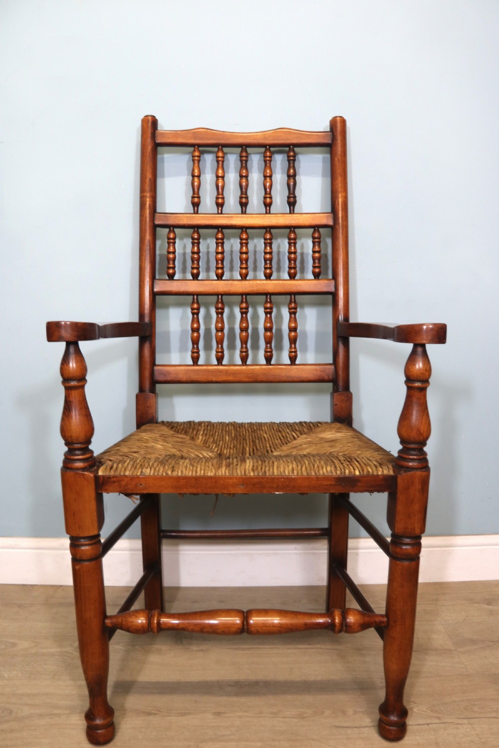 Farmhouse Style!  matching set of eight carver chairs View VIII