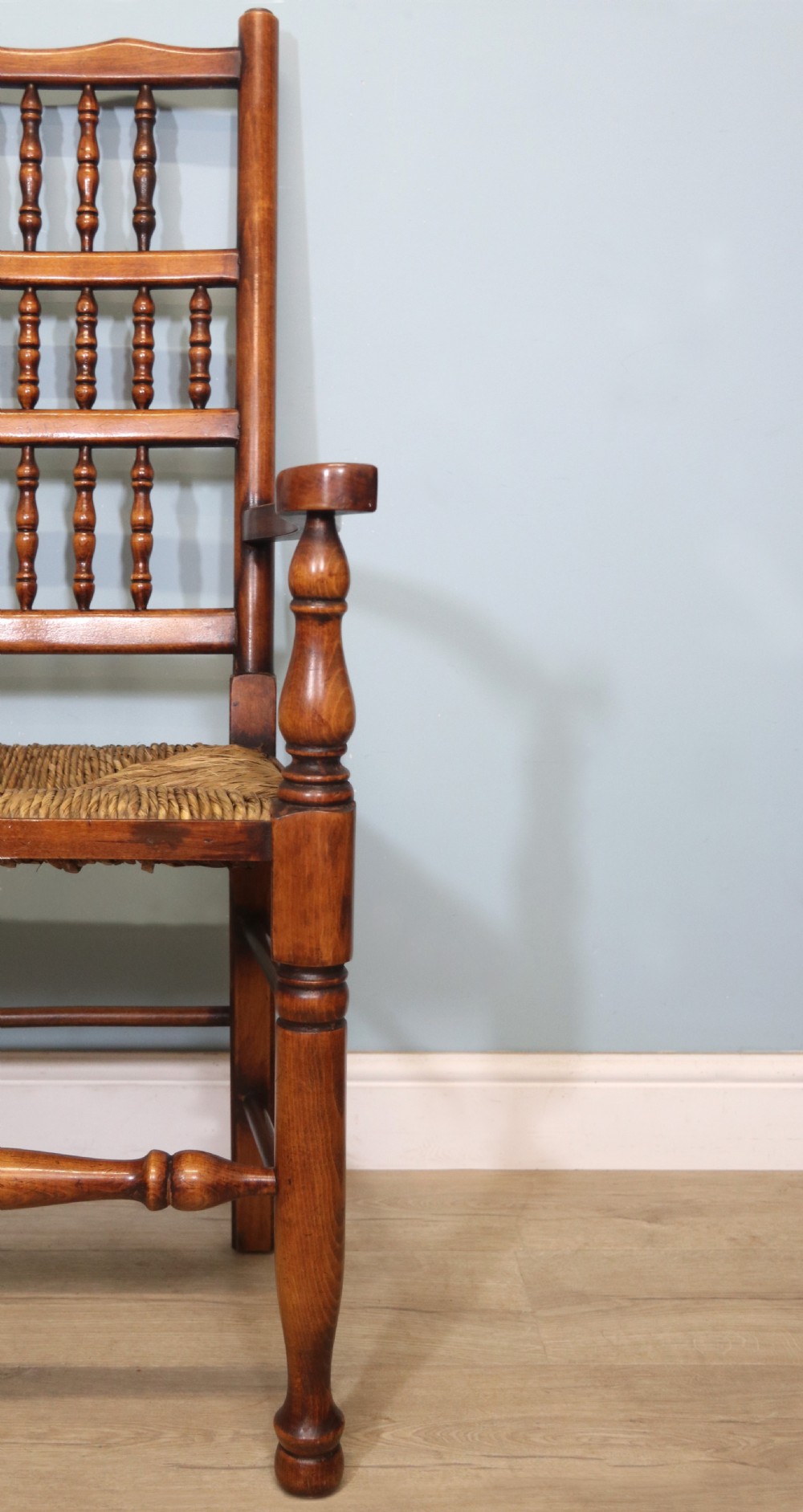 Farmhouse Style!  matching set of eight carver chairs View XII