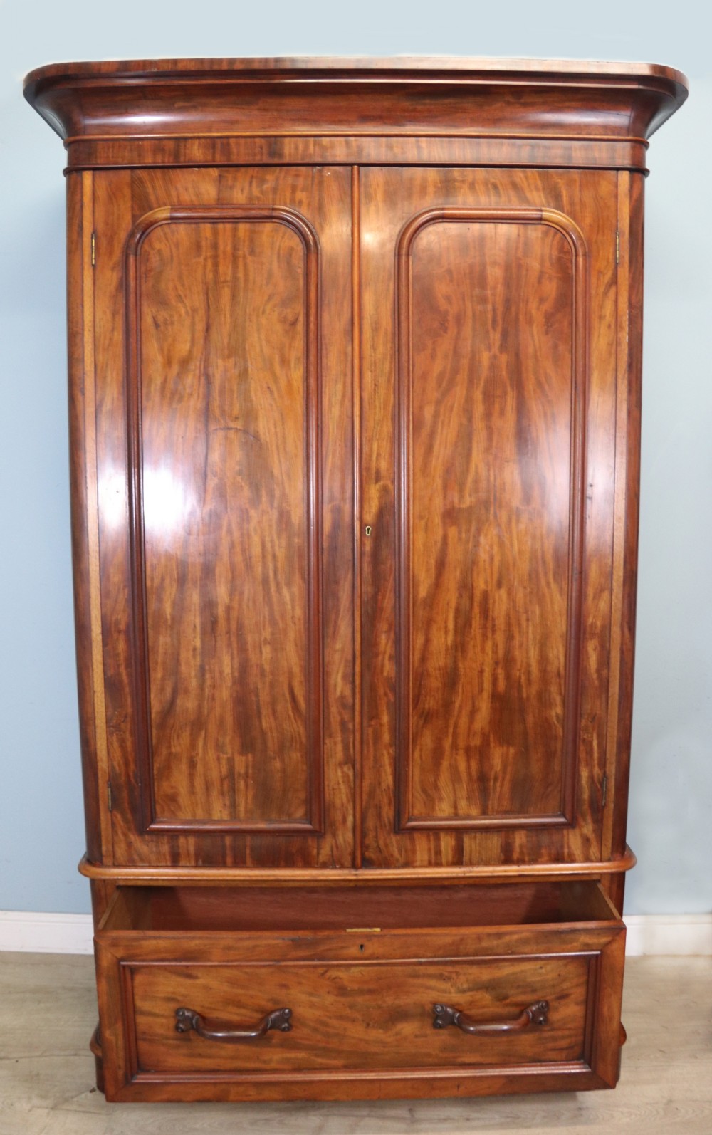 A lovely quality and truly stunning, classic Victorian wardrobe.  View II
