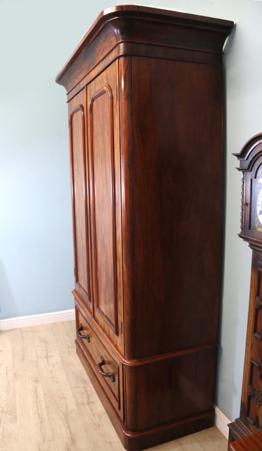 A lovely quality and truly stunning, classic Victorian wardrobe.  View V