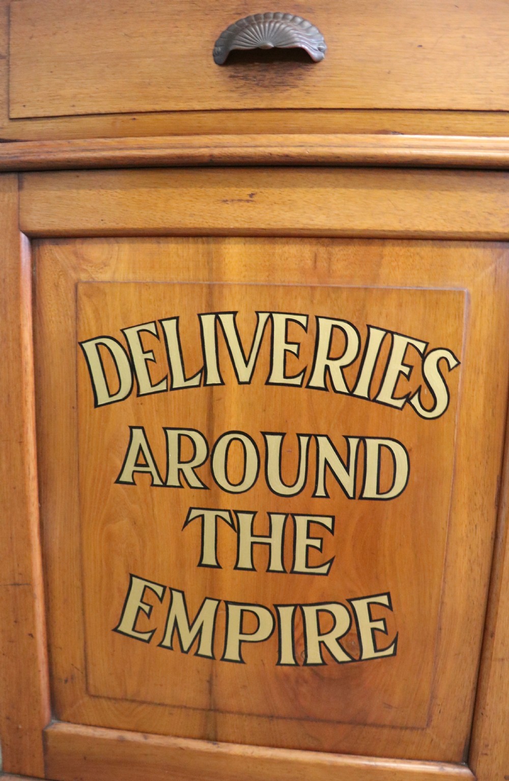 Late 19th century light American Walnut bookcase cabinet  View XXIV
