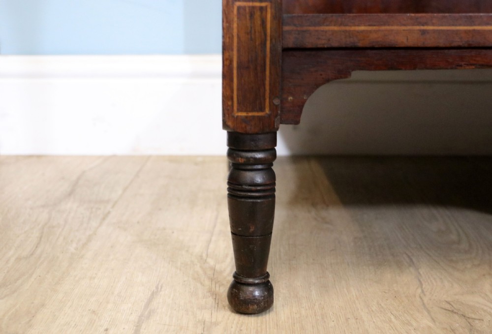 Late Victorian / Edwardian walnut veneered and inlaid side cabinet  View XXVIII