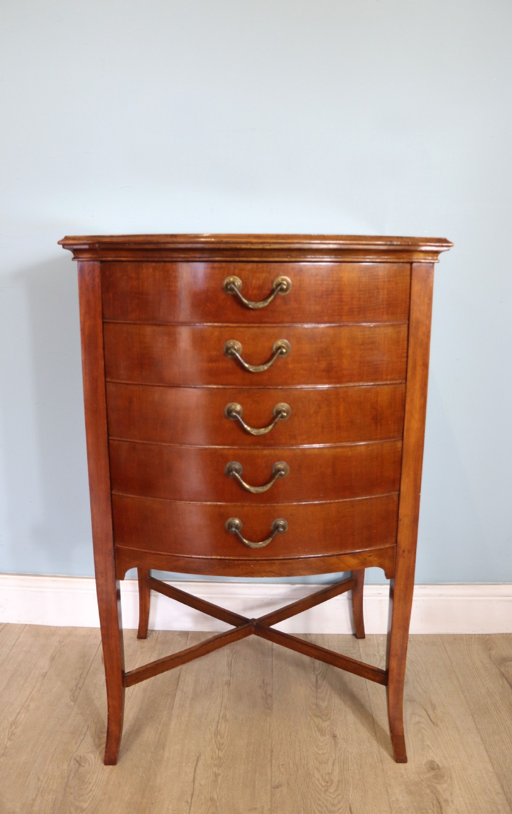 Edwardian mahogany music cabinet