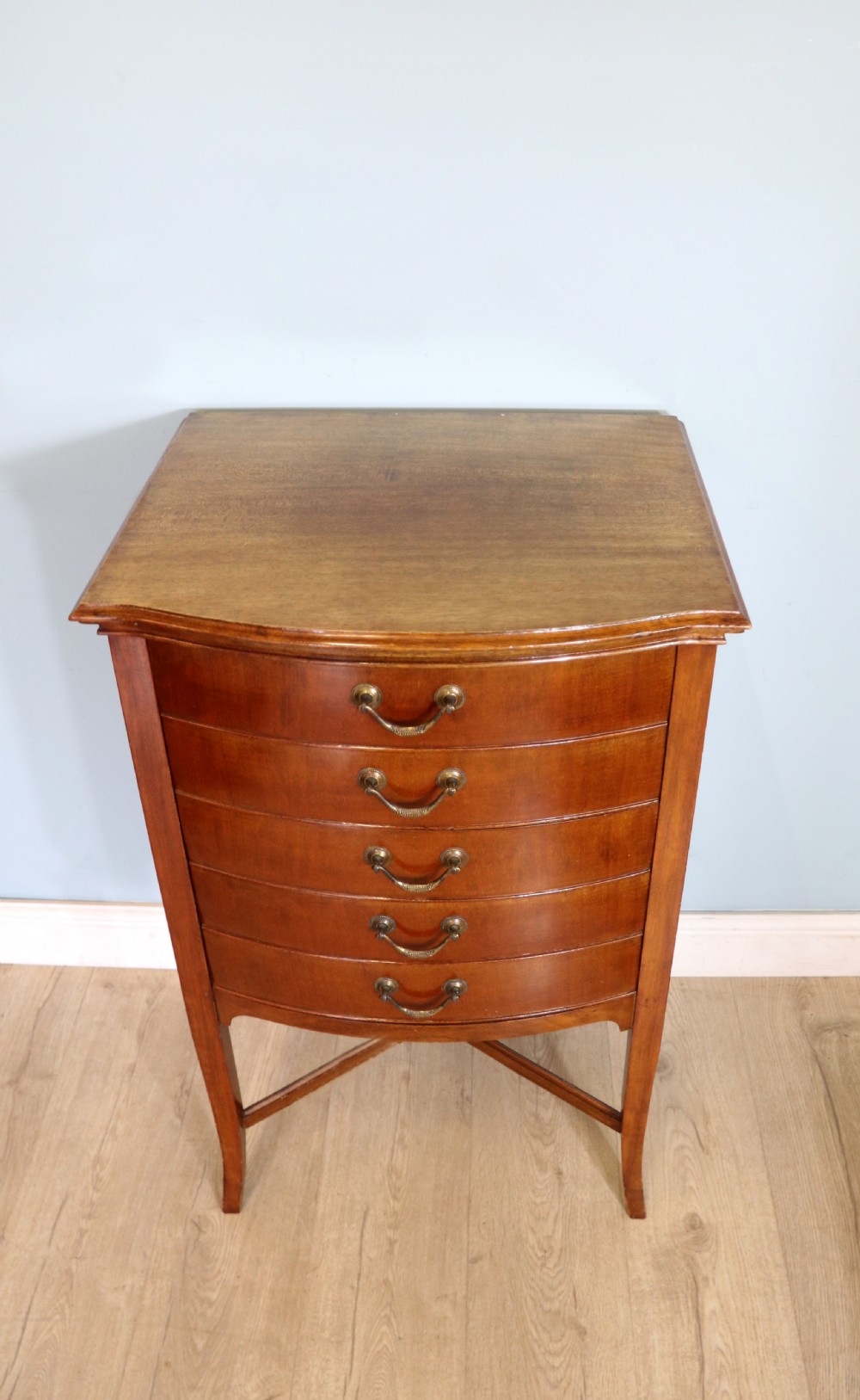 Edwardian mahogany music cabinet View III