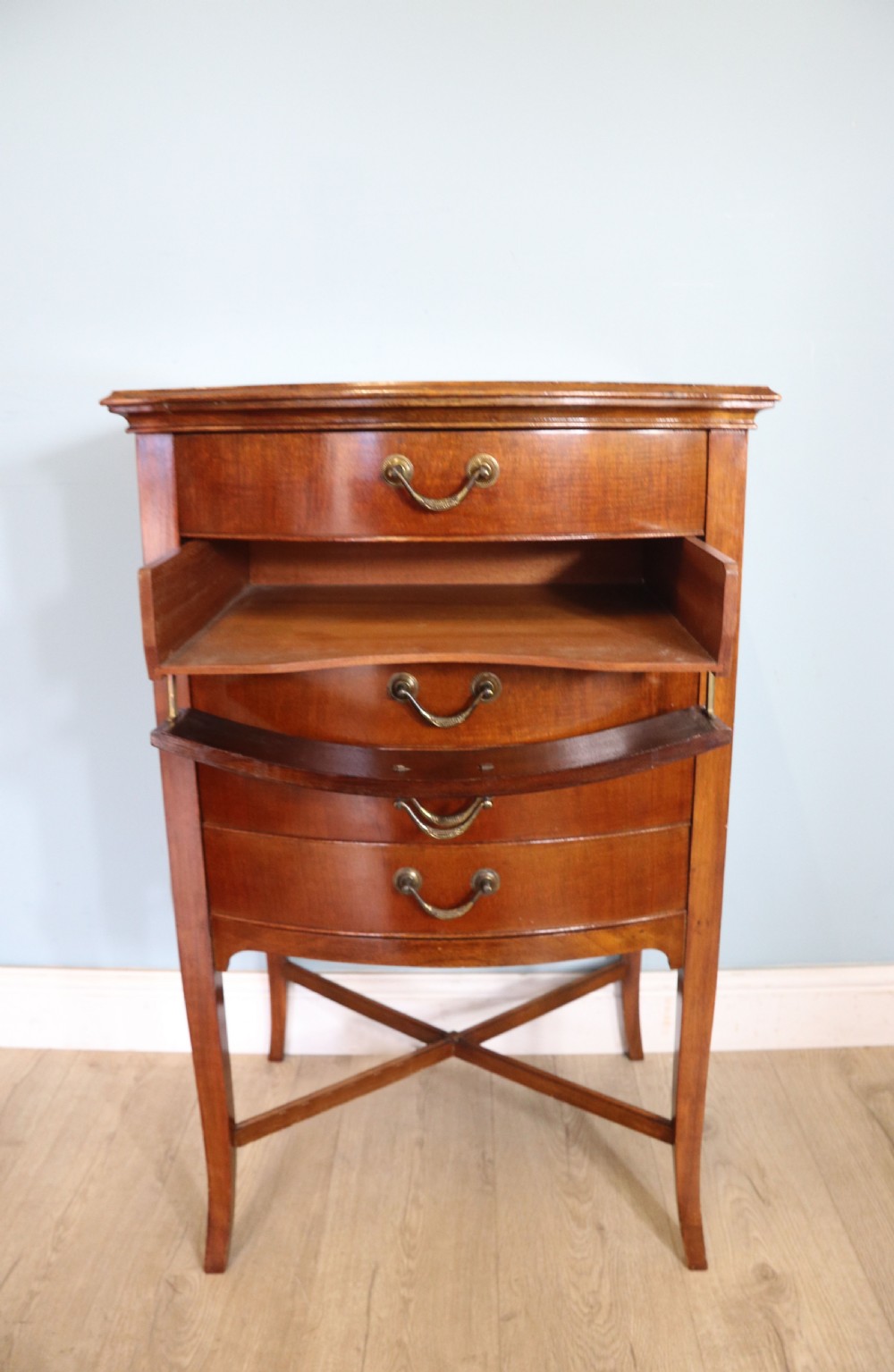 Edwardian mahogany music cabinet View V