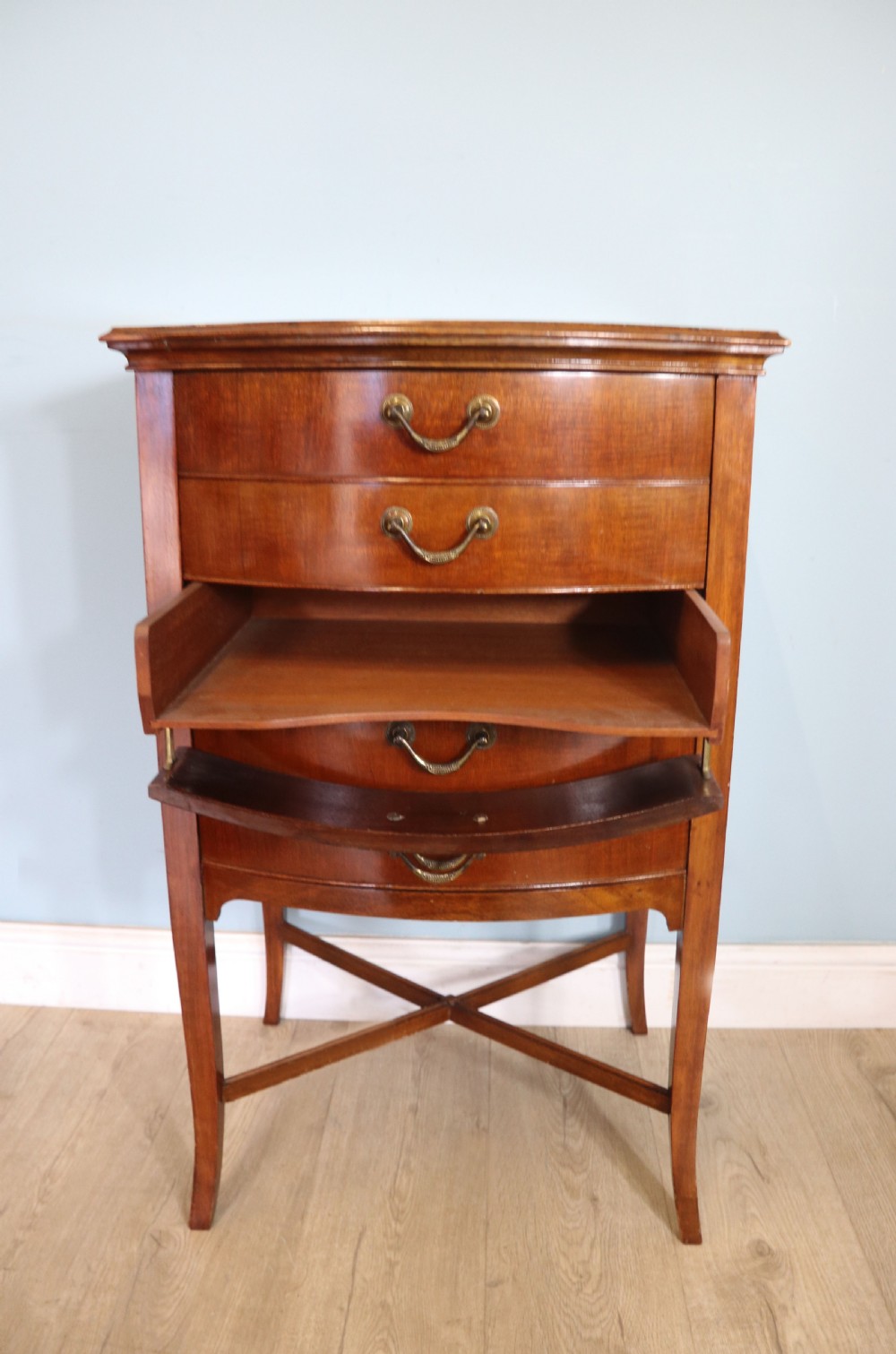 Edwardian mahogany music cabinet View VI
