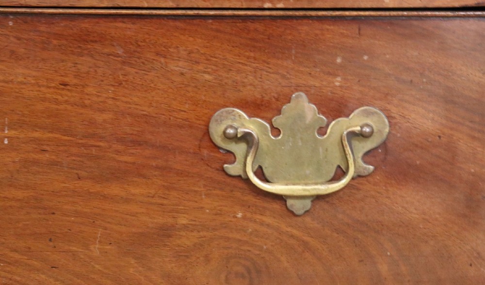 A lovely George III mahogany chest  View XI