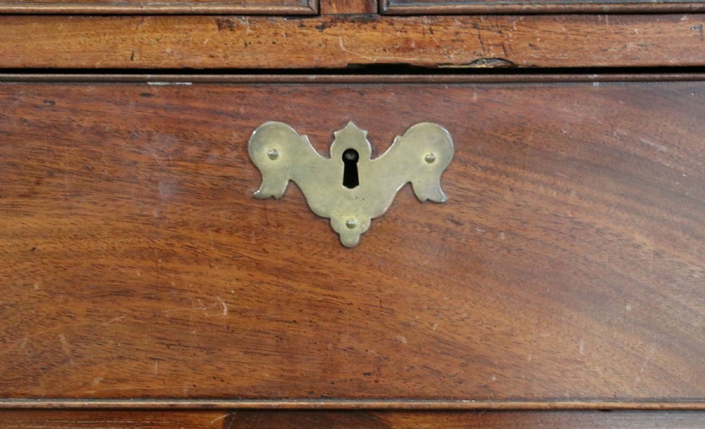 A lovely George III mahogany chest  View XII