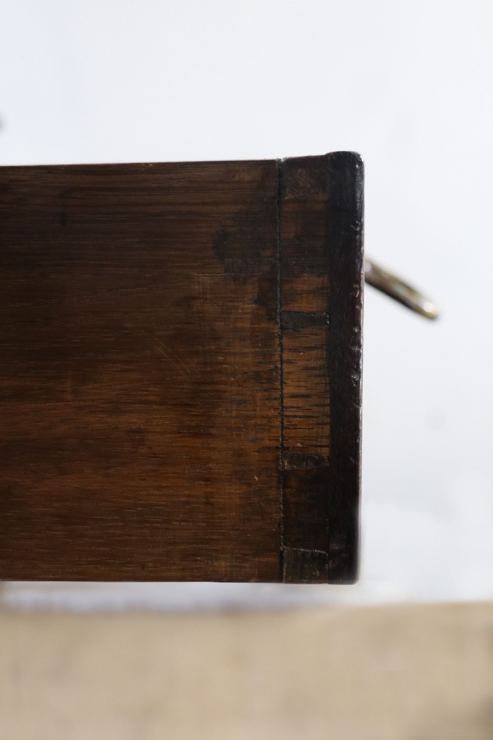 A lovely George III mahogany chest  View XIII