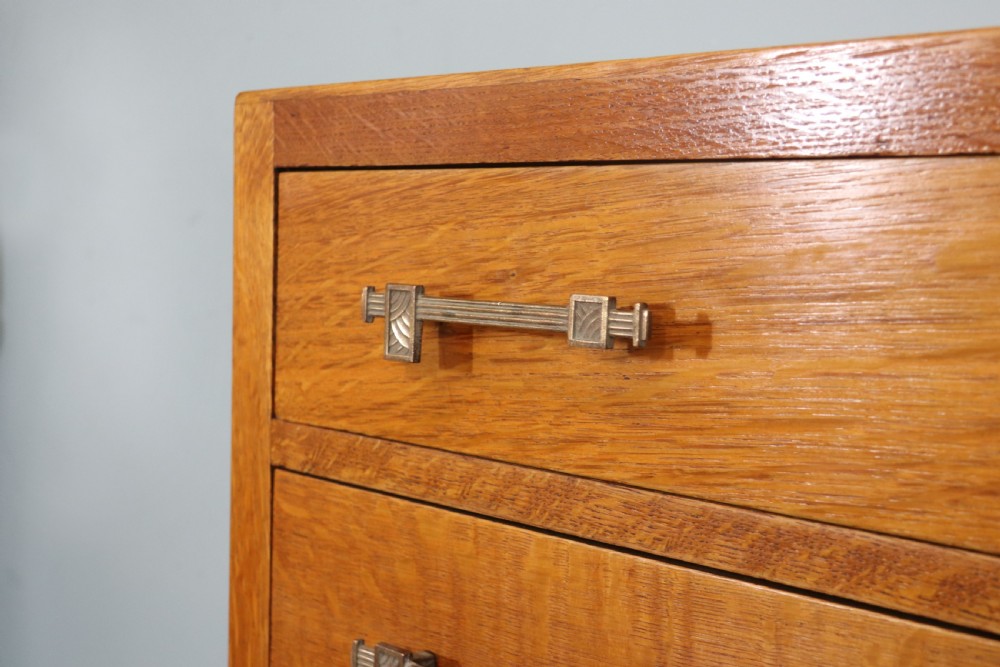 A stylish Heals style four drawer chest of drawers  View X