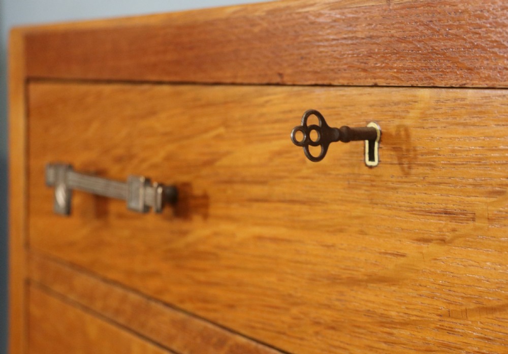 A stylish Heals style four drawer chest of drawers  View XIII