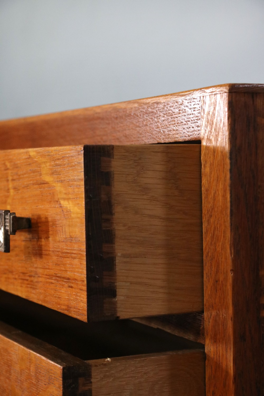 A stylish Heals style four drawer chest of drawers  View XIV