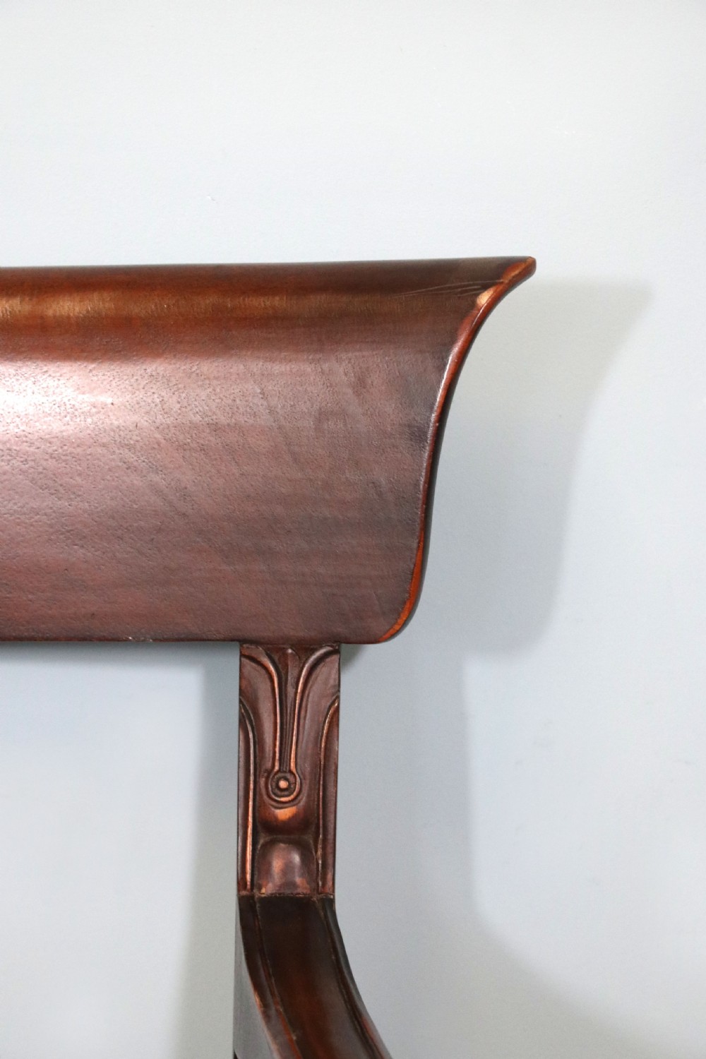 A lovely comfortable Victorian mahogany bar back carver chair  View XV