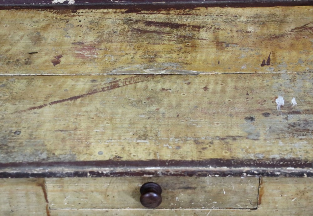 A wonderful Victorian pine galleried side table!  View XIV