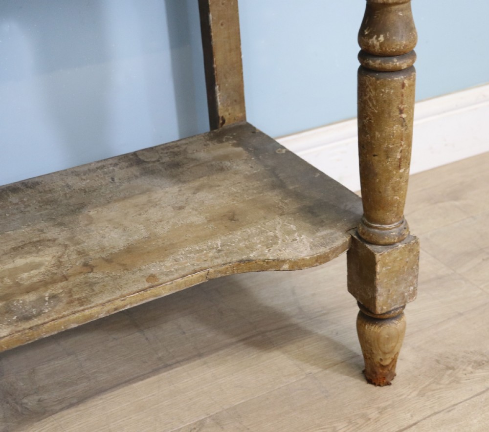 A wonderful Victorian pine galleried side table!  View XX