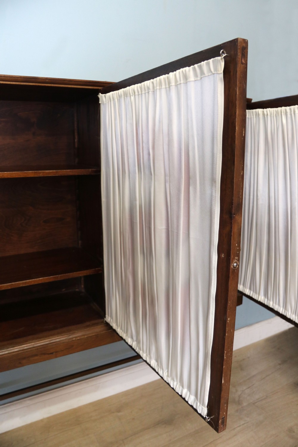 A lovely early 20th century two door side cabinet or bookcase  View X