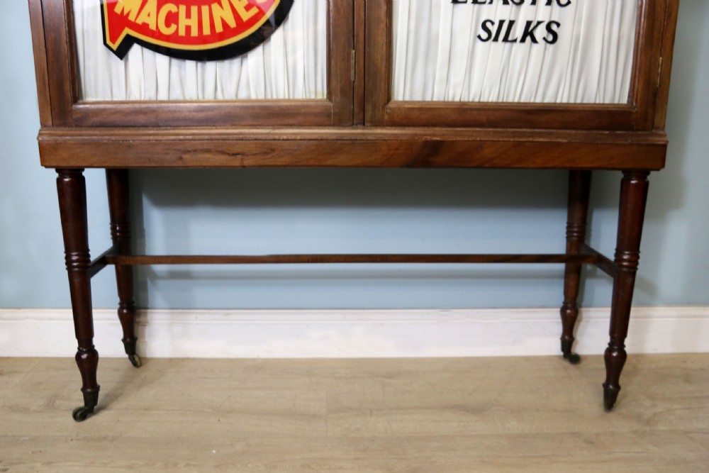A lovely early 20th century two door side cabinet or bookcase  View XIV