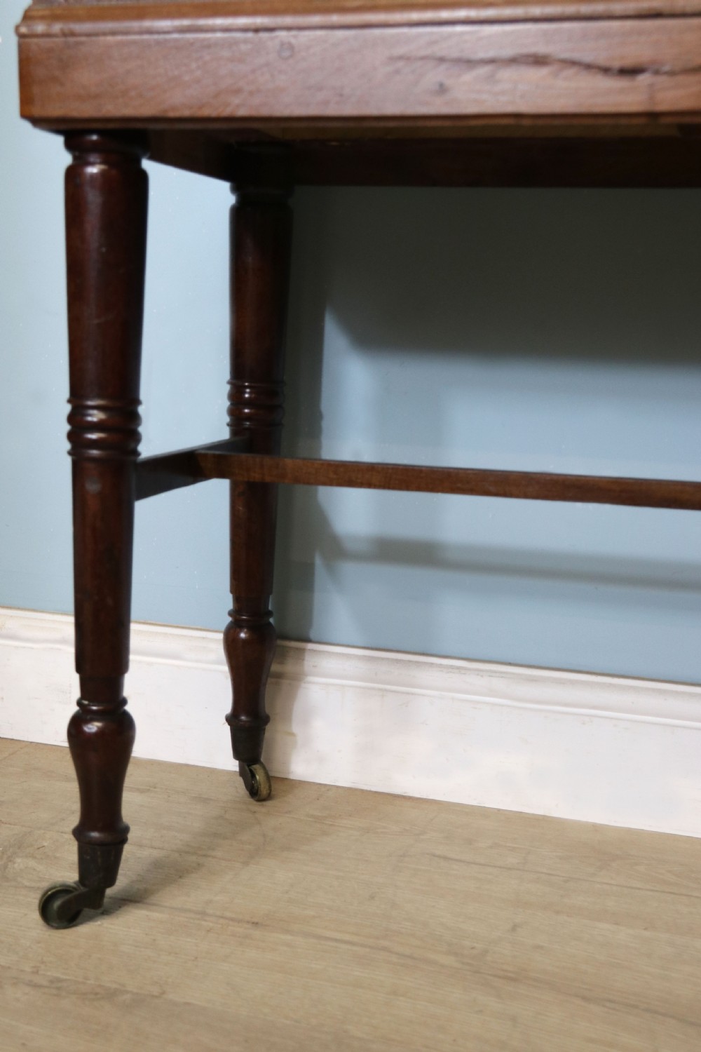 A lovely early 20th century two door side cabinet or bookcase  View XVI