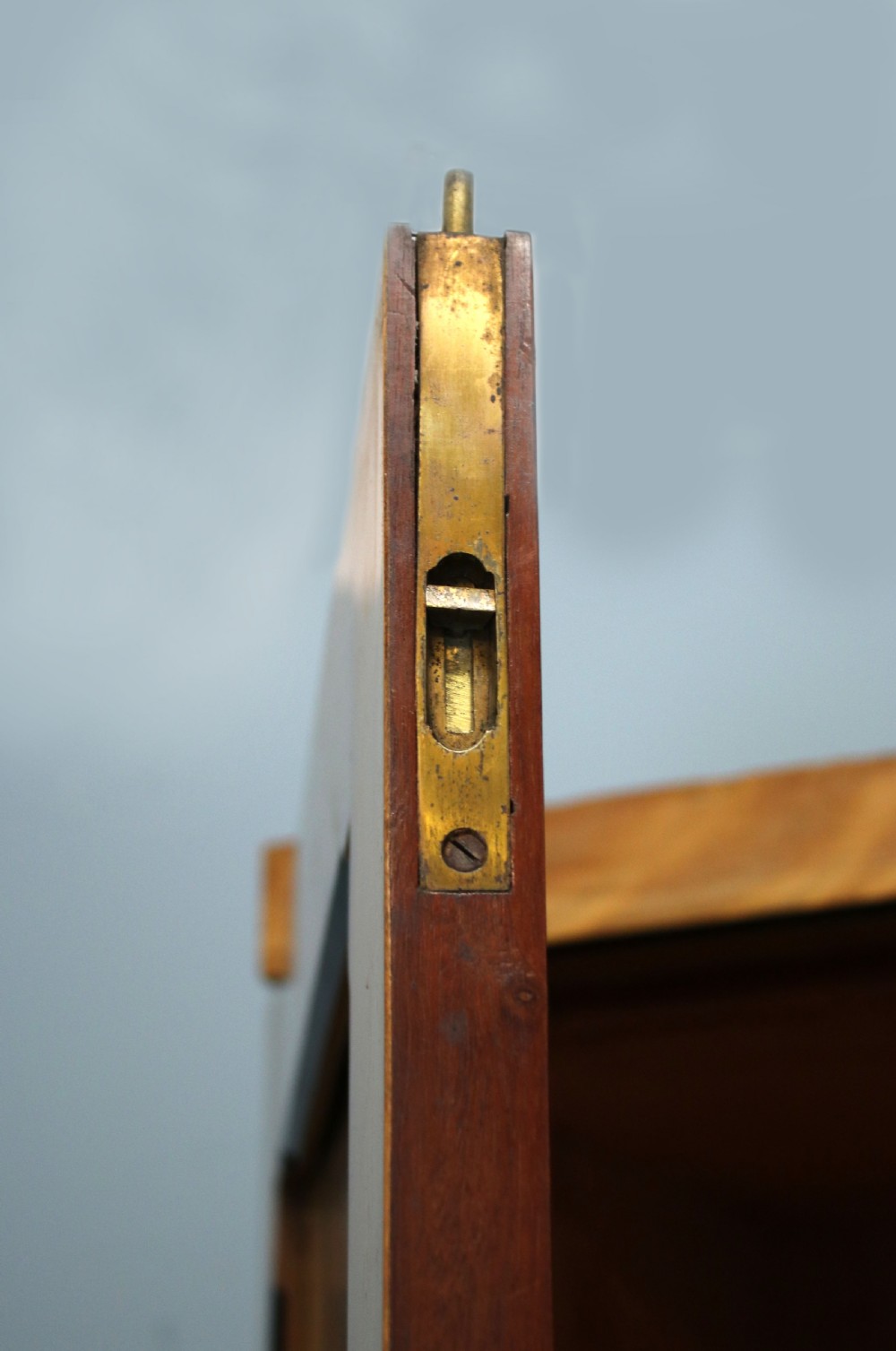 Late Victorian American walnut wardrobe  View XVII