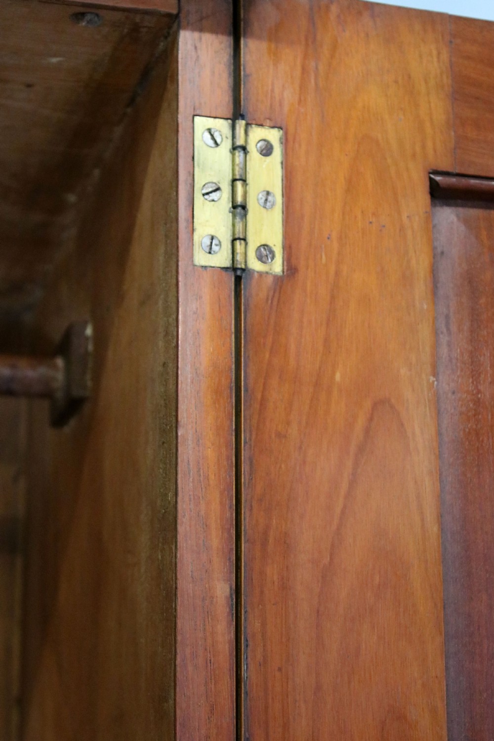 Late Victorian American walnut wardrobe  View XVIII