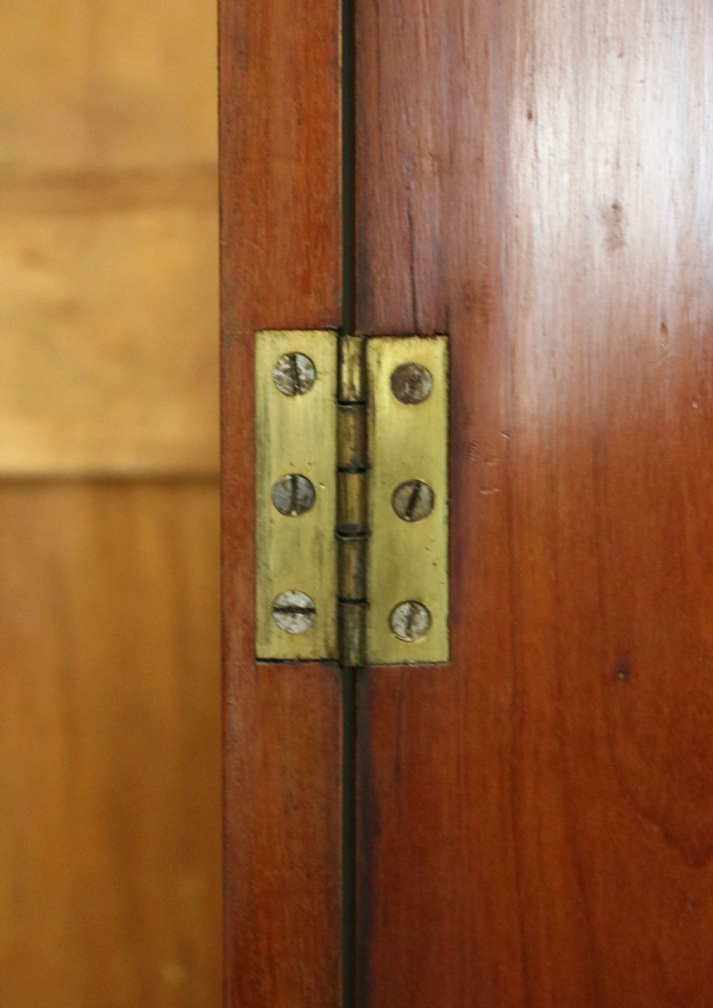Late Victorian American walnut wardrobe  View XIX